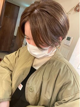 シュリット(schritt) センターショート×ピスタチオベージュ schritt mutsuki