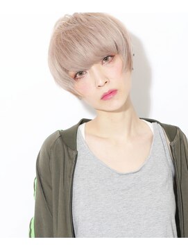 デイズ(days) マッシュショートボブ/ハンサムショート/イメチェン　ブロンド
