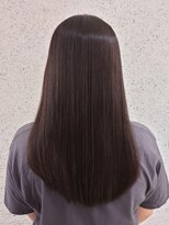 コークス 原宿 表参道(COKETH)&nbsp;★暗髪ストレートヘア、ビフォーアフター付き