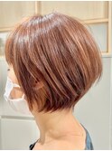 横顔美人ショートヘア☆