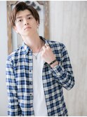 ワイルドかき上げバングで爽やかスマートマッシュf名護大東