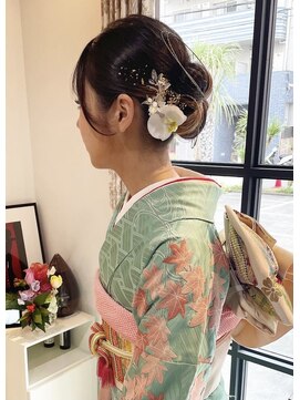 メゾンマリ(MAISON MARI) 着物ヘアアレンジ/振袖/訪問着/和装ヘア/卒業式／成人式/袴