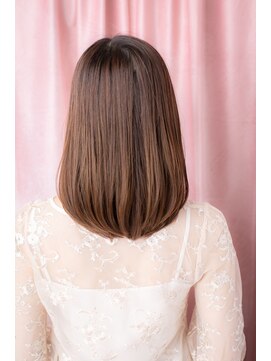 カバーヘア ブリス 川口(COVER HAIR bliss) 艶カラーシルキーベージュエアーストレートZ川口20代30代40代