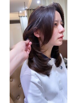 アンス 大阪梅田(ANs.) 20代 30代 40代 セミロング ホワイトピンク グレーベージュ