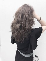 アオアクア バイ グルグル 小岩店(ao akua by GULGUL) レイヤーロング インナーグレージュ ショコラベージュ 小岩