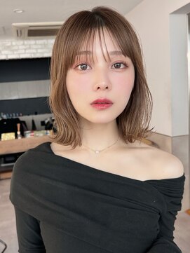 サンド 名古屋(sand) ボブ/インナーカラー/縮毛矯正/髪質改善/顔まわり/ショートボブ