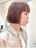 中明度ミルクティーベージュワンブリーチダメージレスハイトーン