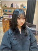 韓国風レイヤー×アッシュグレー×髪質改善