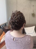 エム インターナショナル 春日部本店(EMU international)&nbsp;大人の編み込みアレンジ