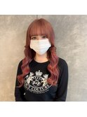 ハイトーン10代20代プルエクステパステルパープル
