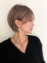 ネイロ バイ ジルブラン 葛西(NeiRo by JIL BLAN) ハイライト白髪ぼかしダブルカラーインナーカラーショートボブ