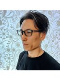 ★万人うけの爽やかアップバングスタイル[esola]