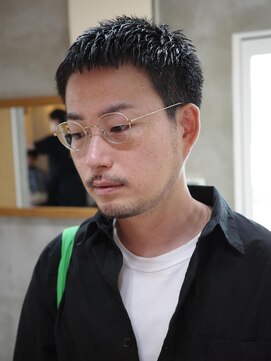 サンアタゴノット(san.atagonot) ハサミで柔らかめベリーショート/大人スタイルメンズカット