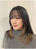 インナーカラーベージュ