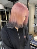 髪屋 紬 【Chu】ハイトーン/ピンクカラー/ホワイトピンク/デザインカラー