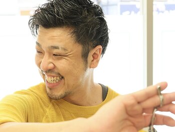 リアン(Lien)の写真/男性/女性どちらのカットも得意としています！骨格や輪郭に合わせて似合う髪型にさせていただきます♪