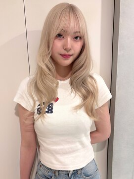 ペレ アネックス 大阪梅田茶屋町店(PELE ANNEX) ホワイトグレージュ/デジタルパーマ/チェリーブラウン/梅田