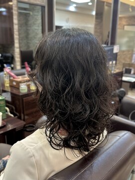 キャラ 池袋本店(CHARA) AVEDAボタニカルリペアエアウェーブをかけてみたら まさかの…