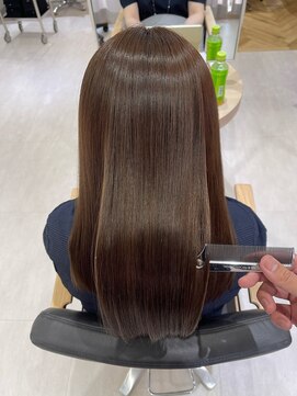 ジーナ 天神(Zina) [Zina天神]髪質改善/小顔/顔周り/縮毛矯正/透明感カラー