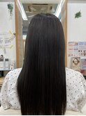 【３０代】髪質改善カラーでナチュラルなツヤ感ヘア