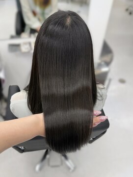 ハピネス 梅田茶屋町店(HAPPINESS) 韓国風/レイヤーカット/顔周り/顔まわり/髪質改善/ベージュ