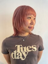 ナツ(Natu.)&nbsp;Pink×layer bob ☆彡/友菜