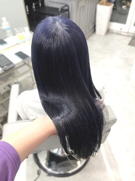 イヴ 原宿(I've) ネイビーブルーカラー【原宿/I've】mizuki