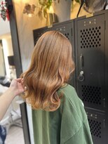ヴァイス 渋谷店(VAICE)&nbsp;オレンジブラウン/オレンジベージュ/ブリーチカラー