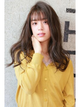 ラフィス ヘアー ステップ 仙台店(La fith hair step) 【La fith】 艶カラー×セミロング