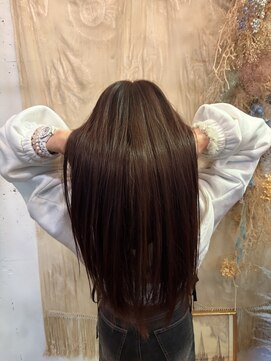 ブレイブ ヘアーアンドアイラッシュ(BRAVE hair & eyelash) 髪質改善カット+カラー