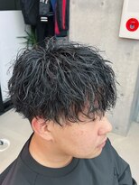 リルジー 大宮店(LIL.G)&nbsp;波巻きツイストスパイラル/リバースセンターパート[大宮/理容室]