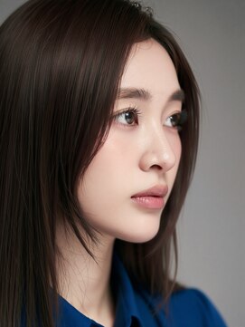 キヴィ(kivi) 艶ストレートロング 自然な縮毛矯正×美髪トリートメント