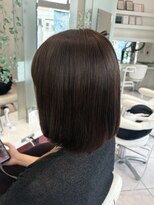 サロンドユーウ ガール(SALON DE YOW GARE) 艶ボブ×ナチュラルブラウン