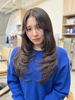 ミリ(mm)&nbsp;10代20代30代レイヤーカット髪質改善くびれ巻き透明感仙台韓国