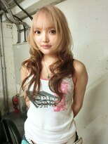 ノラ シブヤ(NORA) ★ルーツカラーハッシュカットデザインカラー猫エンドカラー