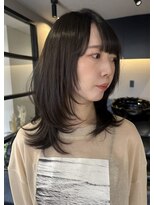 シア 富雄店(Sia.)&nbsp;ミディアムレイヤー×greige
