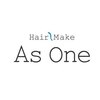 ヘアーメイク アズワン(HAIRMAKE AS ONE)のお店ロゴ