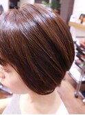 【髪質改善カラーヘアエステ】ツヤ感×大人ボブ(中延)(髪質改善)