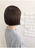 切りっぱなしボブ