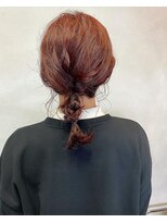 フィオーレ ヘアデザイン(FIORE hair design)&nbsp;ダブルカラー/ブリーチなし/ベリーレッド