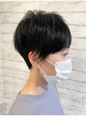 アシメバンクベリーショート