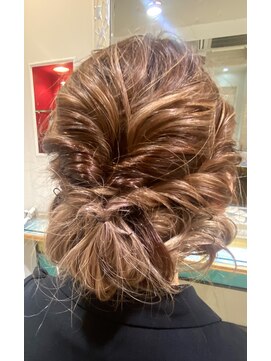 ネオリーブ チッタ 阿佐ヶ谷店(Neolive citta) 編み込みスタイルヘアセット