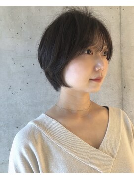 ヘアーブランド ジン フィール(HAIR BRAND Jin feel) 大人可愛いショート【松山美容室】