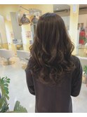 グレーアッシュ　ロングレイヤー