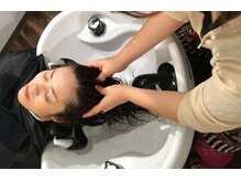 ヘアーデザインスペース リプル(hair design space Ripple)の雰囲気（【三方原】フルフラットなシャンプー台での大人向け心地よいスパ）