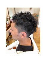 キキ 美容室(KIKI)&nbsp;メンズくせ毛ショートスタイル