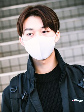 デフ(def) メンズ センターパート×マッシュの2WAYヘア