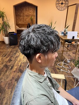 ジーワンヘアー(G1 HAIR) 【メンズ】ナチュラルパーマ