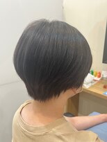 アルター(aL ter) 軽めショート×アッシュグレー