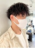 イメチェンツイストスパイラルツイスパツーブロック刈り上げ